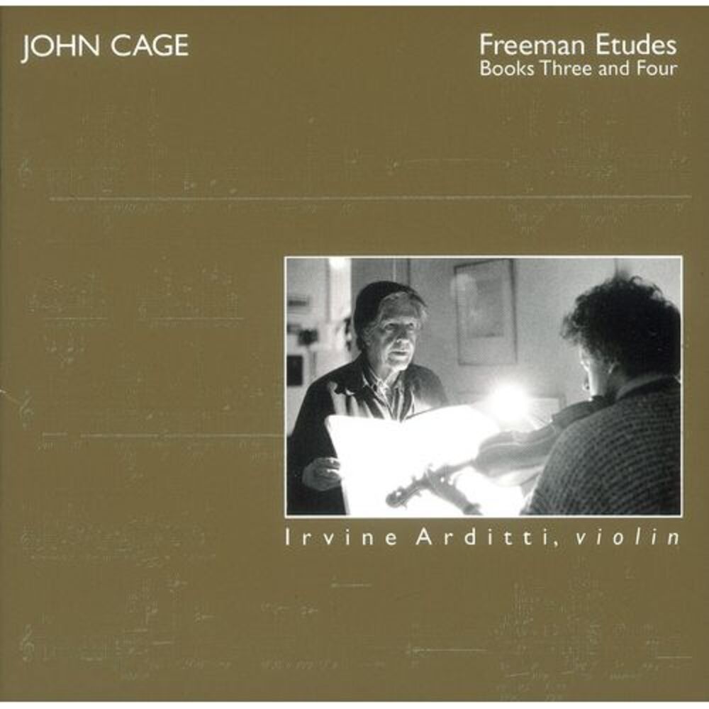 Irvine Arditti - Freeman Etudes Books 3 & 4  CD